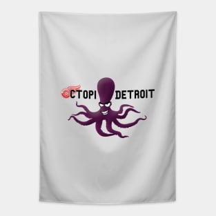 Octopi Detroit Tapestry