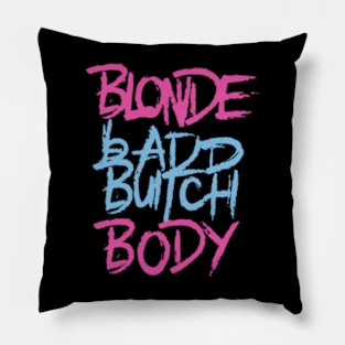 Bleach Blonde Bad Built Butch Body Pillow