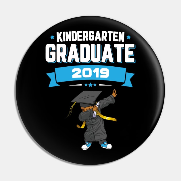 Dabbing Kindergarten Graduate Class Of 2019 Boys Pin by trendingoriginals