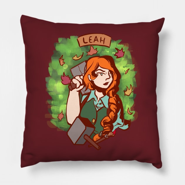 leah Pillow by inkpocket