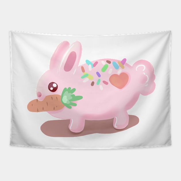 Sprinkle Bun Bun Tapestry by Juame