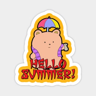 Hello Summer! Magnet