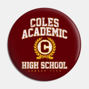 Coles Academic High School Pin