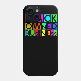 blACK owned 5 Phone Case