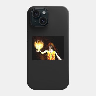 The Fire Mage - Pyromancer Phone Case