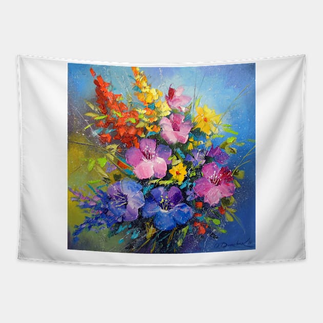 Flowers summer Tapestry by OLHADARCHUKART