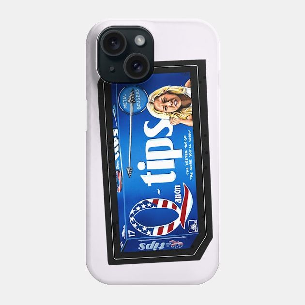 Qanon-tips Phone Case by geezuzebay2020@gmail.com