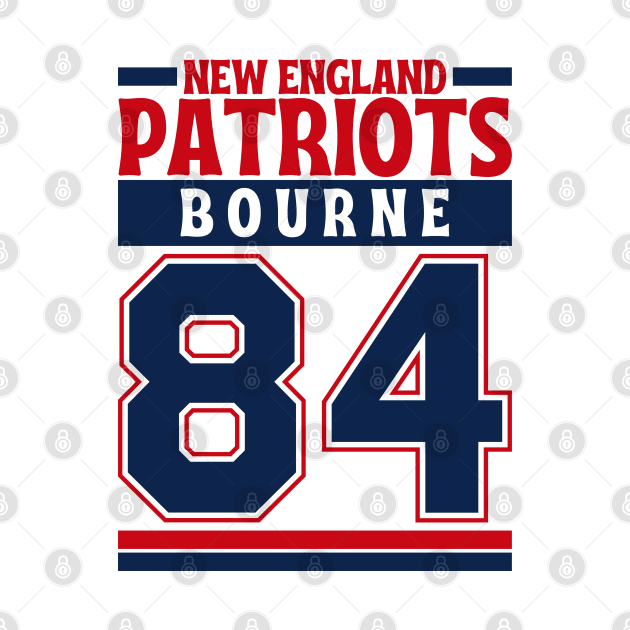 New England Patriots Bourne 84 Edition 3 by Astronaut.co