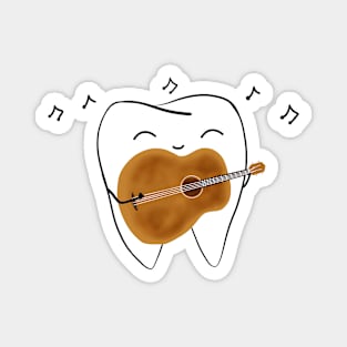 Guitar-Molar Magnet