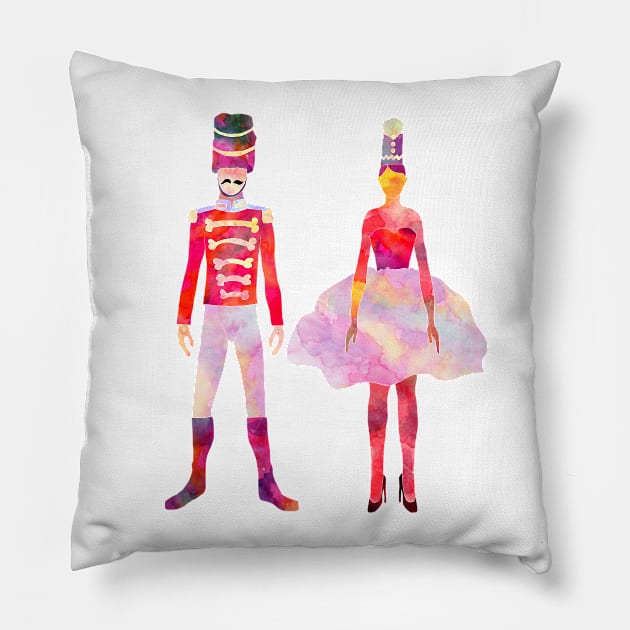 Nutcracker Ballet Pillow by notsniwart