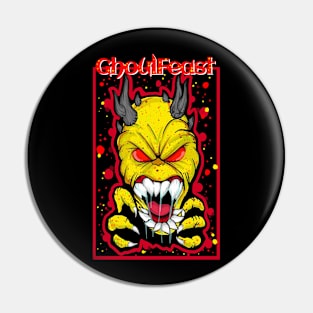 GhoulFeast Ripper design Pin