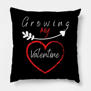 Growing My Valentine Great Valentines Day Pillow