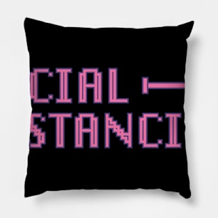 Social Distancing T-shirt Pillow