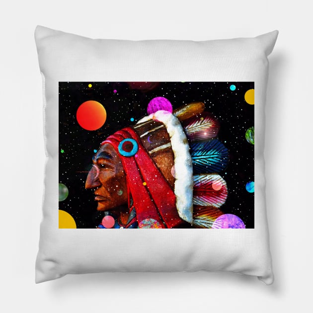 Red Clouds vision Pillow by dltphoto