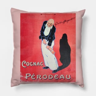 Vintage French Drinks Sign Pillow