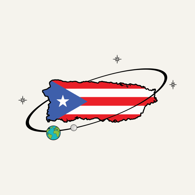 The World Revolves Around Puerto Rico by Gallistico