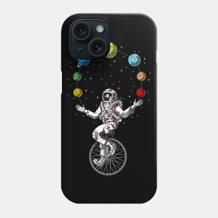 Astronaut Juggling Space Planets Phone Case