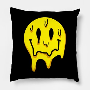 Drippy smile Pillow