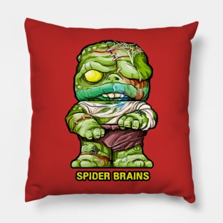 Freaks, Finks, Spazzes - SPIDER BRAINS Pillow