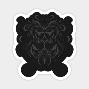 Leo Geometric Artwork Magnet