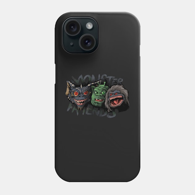 Monster Friends Phone Case by Mansemat