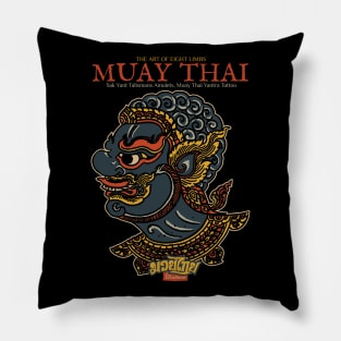 Classic Muay Thai Tattoo Pillow