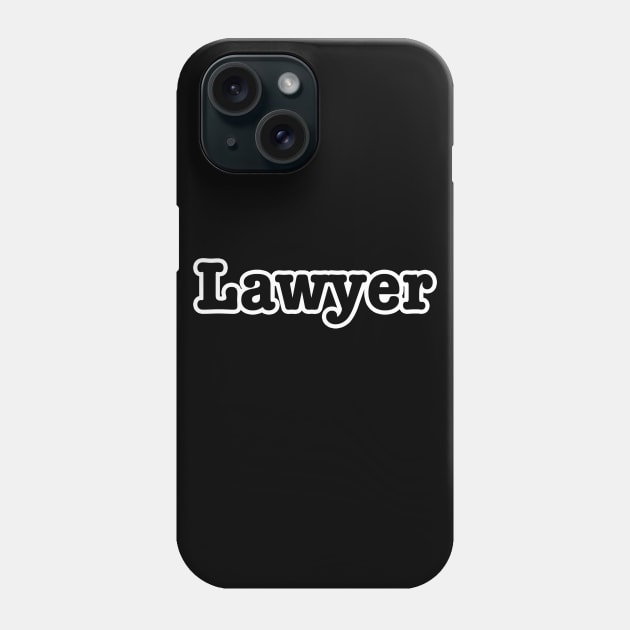 Lawyer Phone Case by lenn