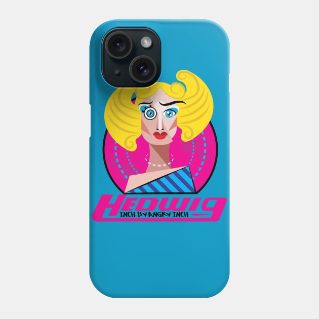 Hedwig: Inch by Angry Inch - Main Podcast Logo (by Raziel) Phone Case by Sleepy Charlie Media