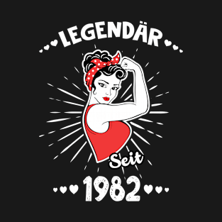 A legend was born in 1982 T-Shirt