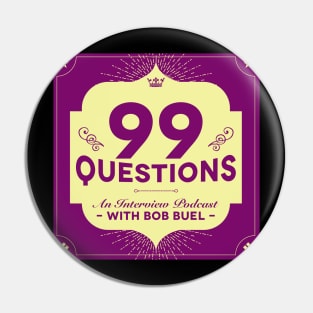 99 Questions (square) Pin