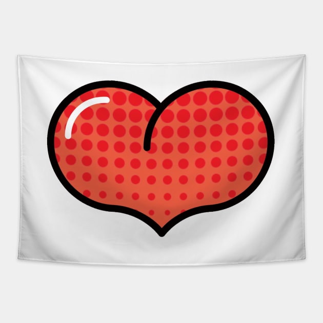 Heart Tone Tapestry by districtNative