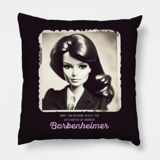 Barbenheimer Pillow