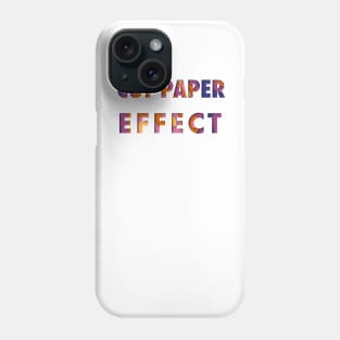 Cut Paper Effect Phone Case