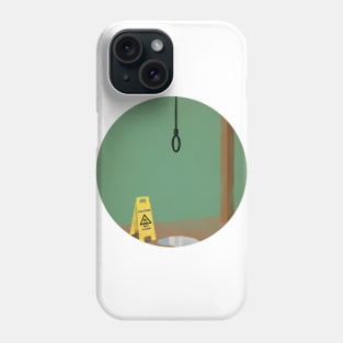 caution! wet death! Phone Case