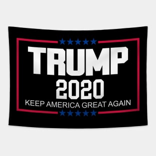 Trump 2020 US President Election Keep America Great T-Shirt Tapestry