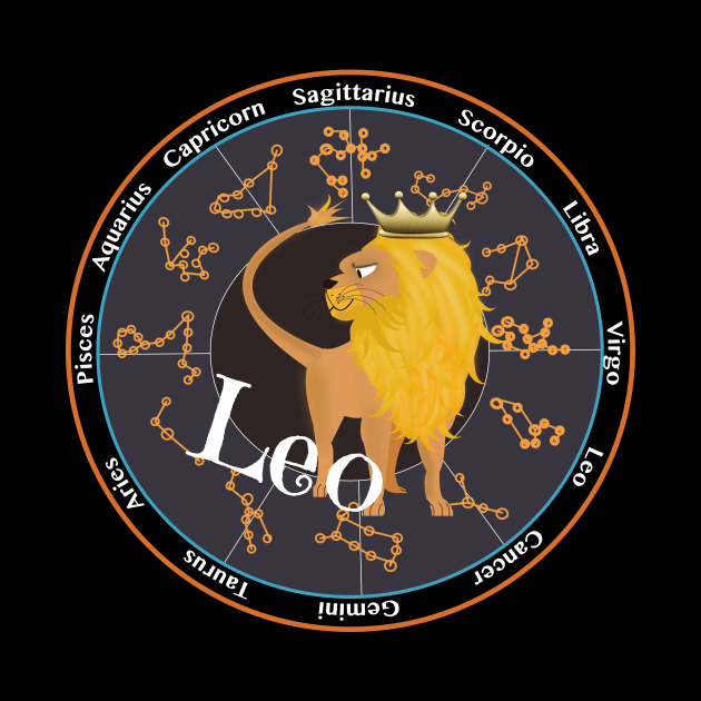 New Leo Zodiac sign by designInk