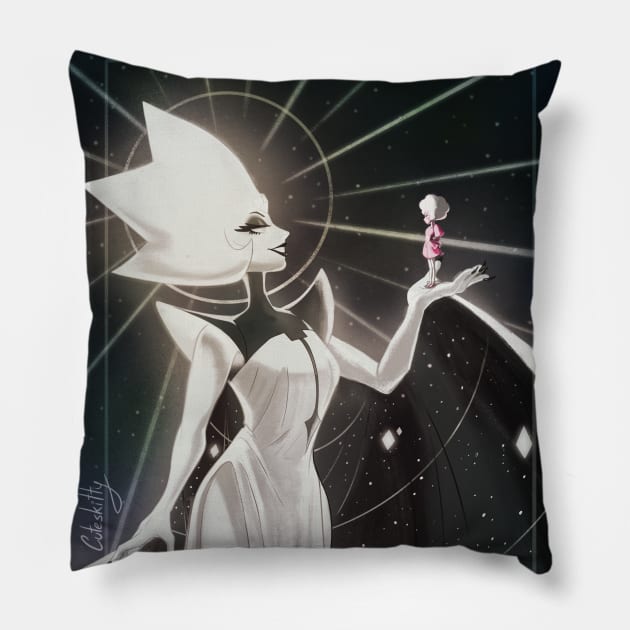 Hello Starlight Pillow by Cuteskitty