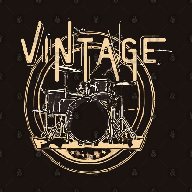 Vintage Drum Kit by Sloat