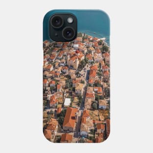 Greek Village from Drone Phone Case