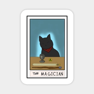 Merlin Cat Tarot Magnet