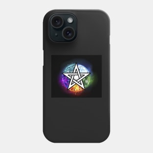 Glowing Wiccan Pentagram Phone Case