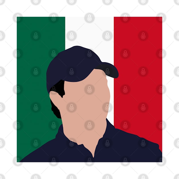 Sergio Perez Face Art - Flag Edition by GreazyL