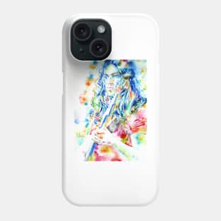 DAVID GILMOUR - watercolor portrait .1 Phone Case