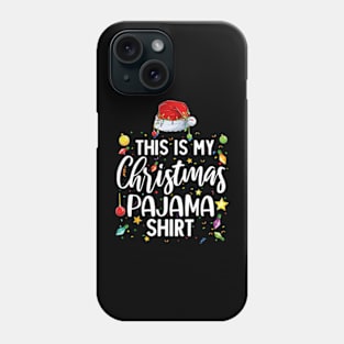 This Is My Christmas Pajama Family Matching Phone Case