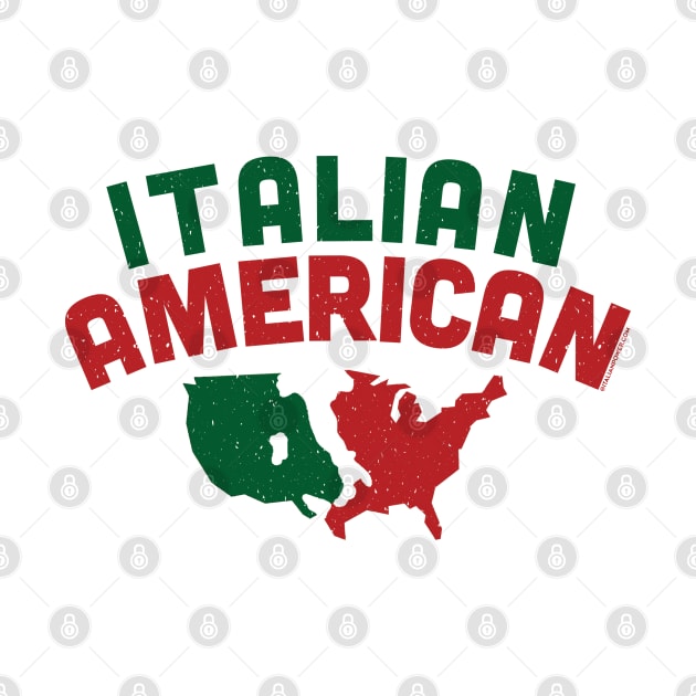 Italian American Map by ItalianPowerStore