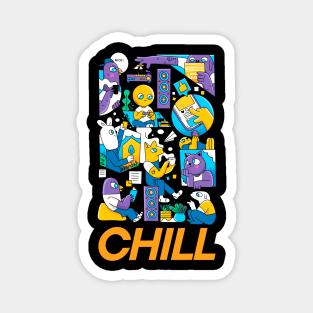 Chill Time Magnet