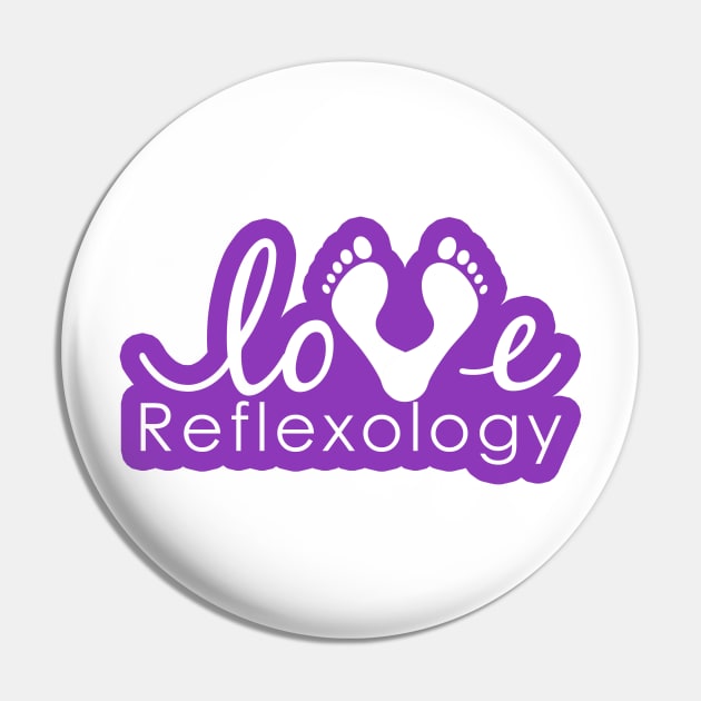 Love Reflexology - BACK of shirt placement (purple outline) Pin by Balanceandharmonyforreflexologists