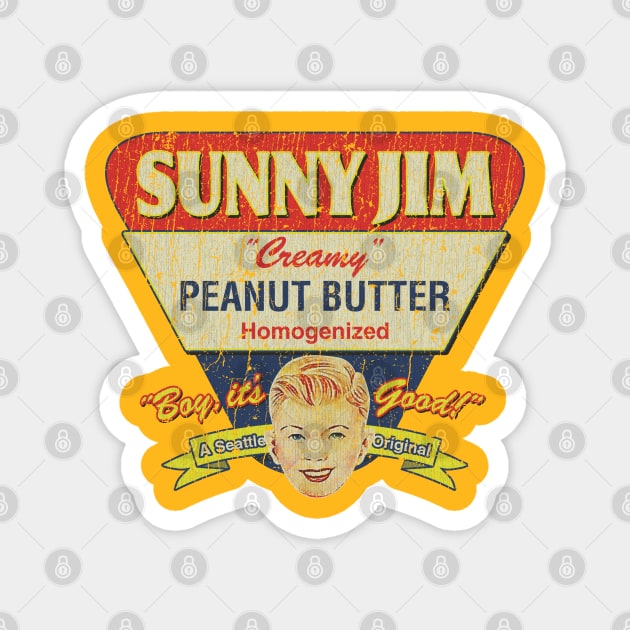 Sunny Jim Peanut Butter 1921 Magnet by JCD666