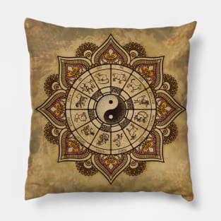 YinYang Zodiac Pillow