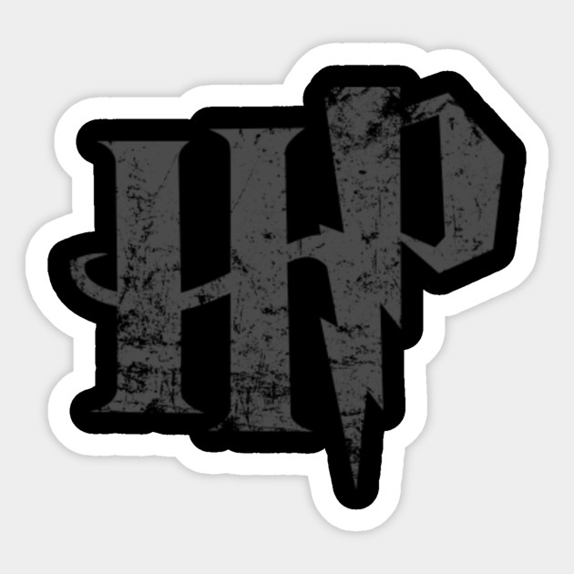 Hp Logo Harry Potter Sticker Teepublic